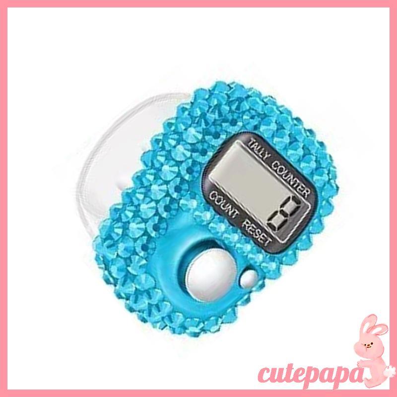 Contador Dedos Decorado Joias Leves cutepa Para Contar Esforço Exercícios E Atividades Diárias, Fácil Con