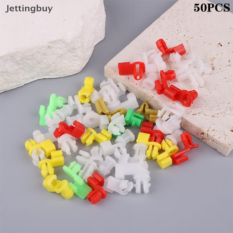 [Jetingbuy] Universal Auto Door Lo Rod Clip Driver Side Handle Retentores Fixadores De Rebite De Plástico Clipe De Fio D