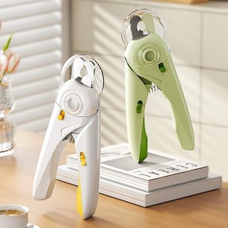 Cortador De Unhas Para Cães e Gatos Pet Kit Alicate e Lixa Com Luz de Led Tesoura Completa