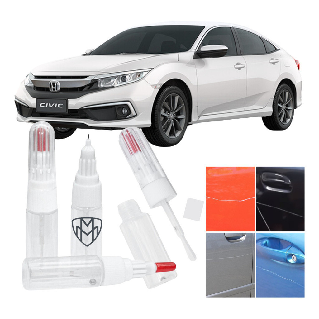 Caneta Micro Pintura Honda Civic G10 Branco Estrelar Nh879p