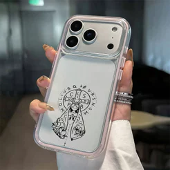 Capa Dura 2 Em 1 Para IPhone 17 Pro Max 17Air 16 15 13 11 14 12 11 Xs XR Doces Cor Sólida Coroa De Telefone