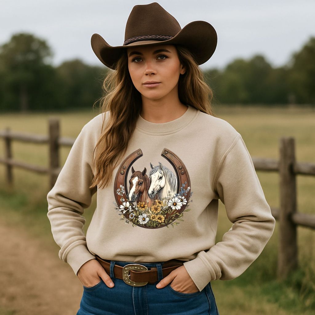 Moletom Feminino Country Estiloso Confortável Moda Sertaneja Blusa de Frio em Oferta na Shopee
