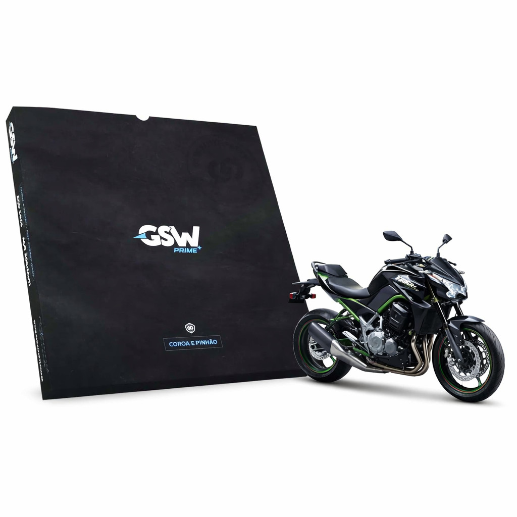 Kit Coroa e Pinhão Kawasaki Z900