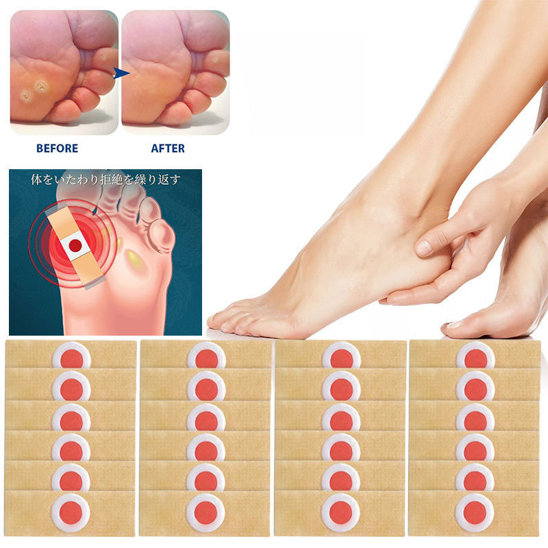 1/40 Adesivos Removedor De Calos Do Pé Olhos De Peixe