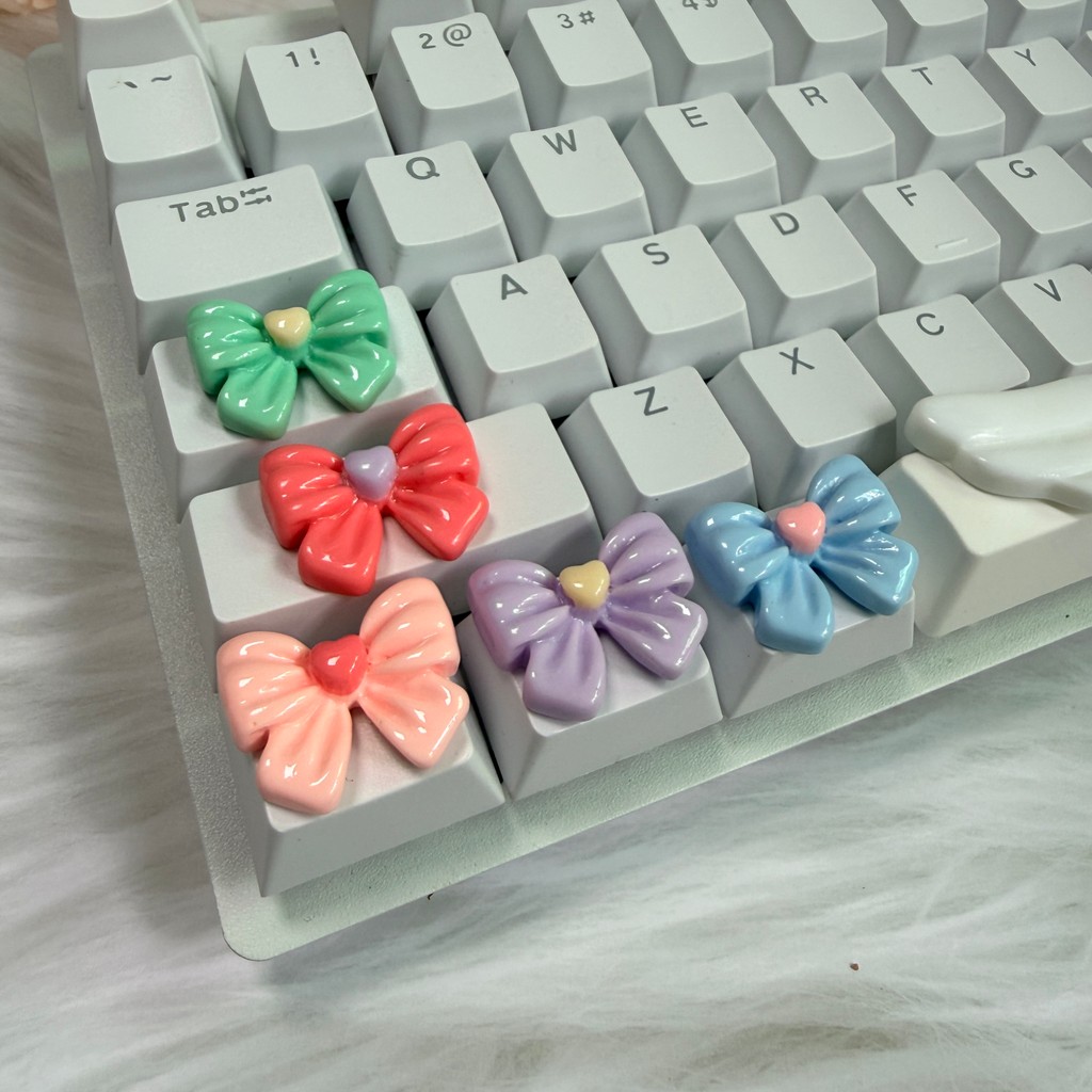 1.25u Ctrl Fn Alt Chave Tampa Personalizada Bonito Bownot Acessórios Personalizados Teclado Mecânico Material Keycap Pre