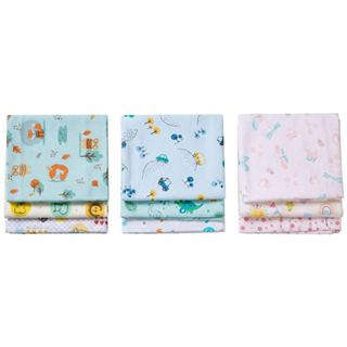 Cueiro com 3 Unidades 100% Algodão Tecido Flanela 80x50 cm Cueiro RN Bebê Papi em Oferta na Shopee