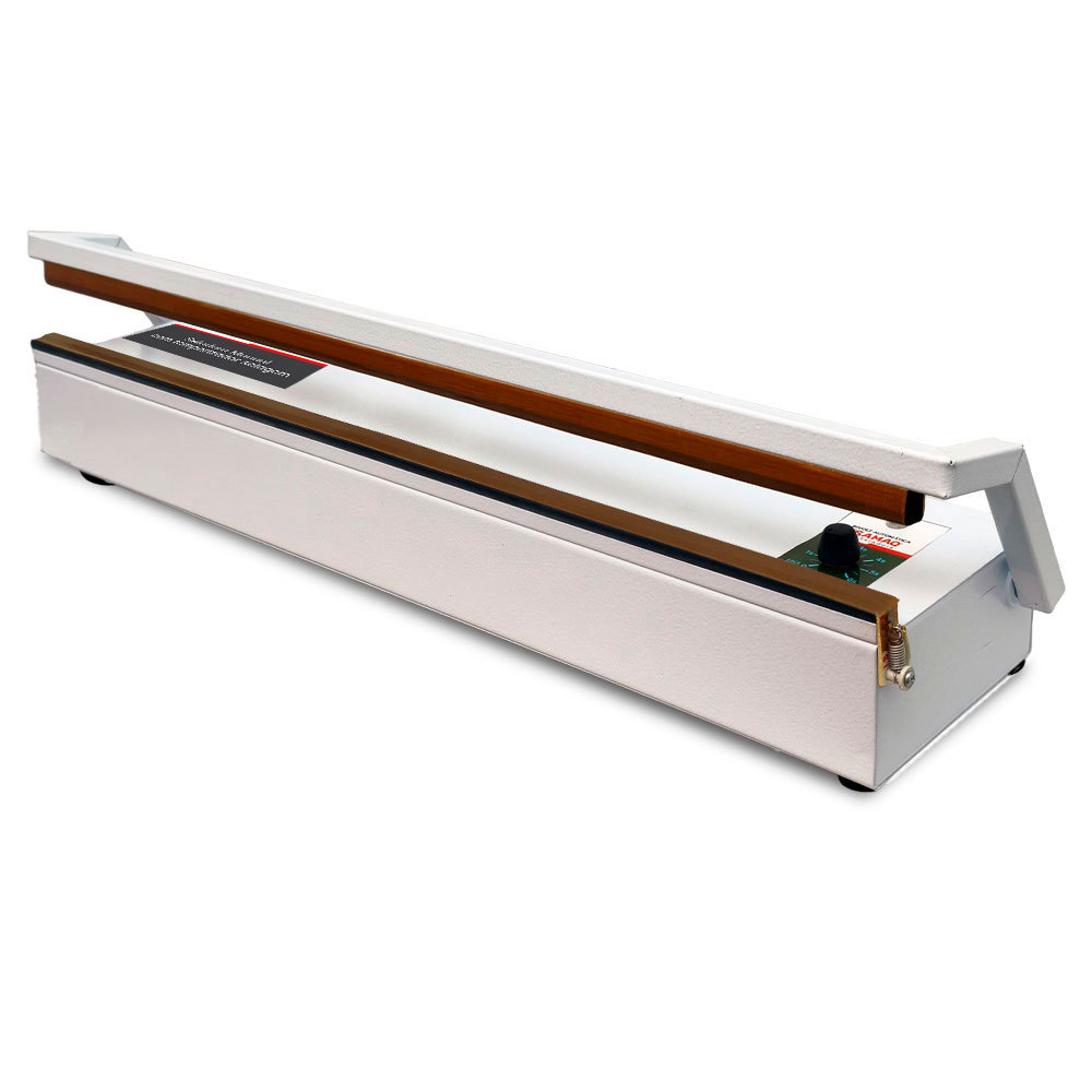 Seladora Manual com Temporizador 60cm para Embalagens Plasticas Bivolt Isamaq 110/220V