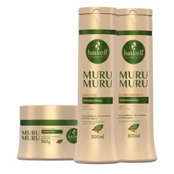 Kit Murumuru 300gr Haskell (3 itens) | Nutrição para cabelos ressecados