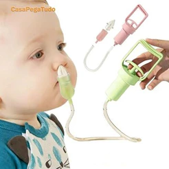 Aspirador nasal manual Do Bebê Para Evitar Escorregadias E Congestão . Seguro , Higiênico Portátil