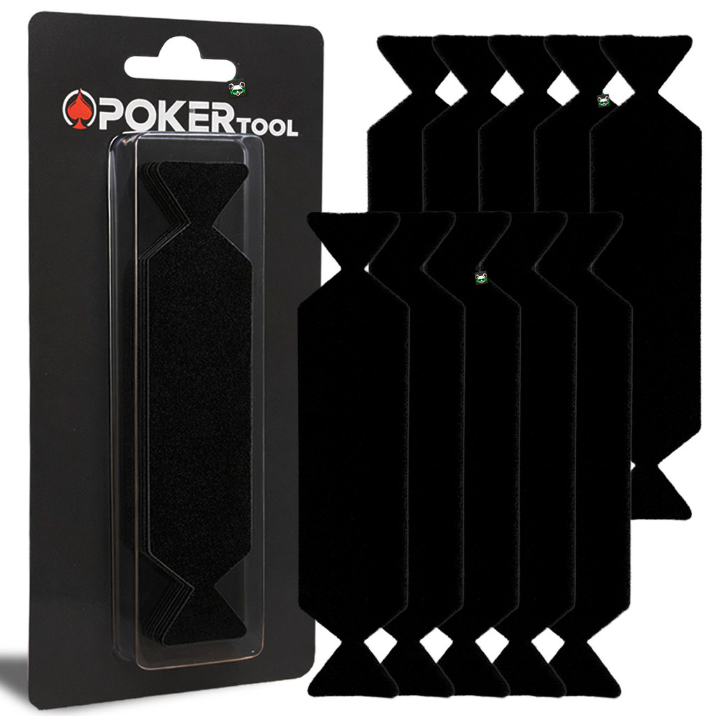 Kit 10 Buffer Adesivo Feltro Protetor Espátula Poker Tool