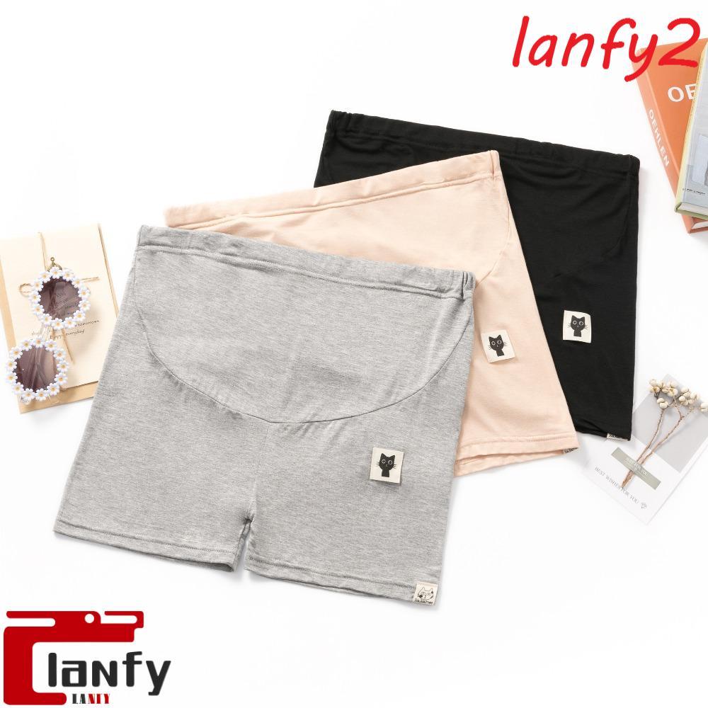 LANFY Shorts Para Grávidas Leggings , Circunferência Abdominal Ajustável De Cintura Alta , Cueca De Maternidade Plus Siz