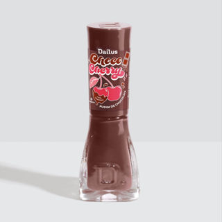 Esmalte Dailus Choco Cherry Pudim De Chocolate 8ml em Oferta na Shopee