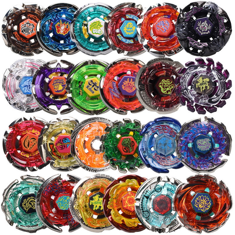 Single H Marca Alloy Fusion 4D Fury Spinnings Tops Brinquedos Para Presentes (Peças Aleatórias)