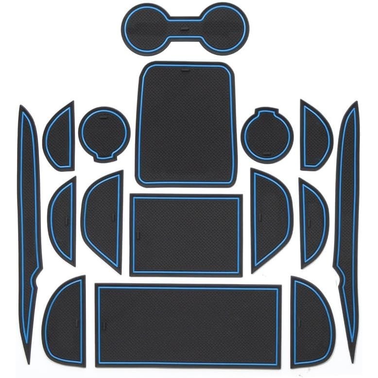 Almofadas De Slot De Porta De Carro Para Toyota Prius 50 2016-2019 , Tapetes De Console Central , Ranhura , Suporte De C