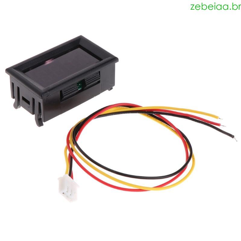 Zebeia 2 1 LED Tacômetro Medidor Digital RPM Voltímetro Para Rotação Automática Motor