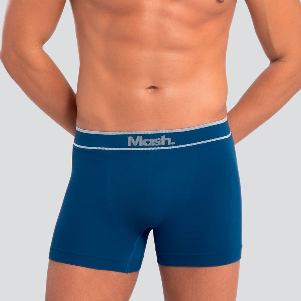 Kit 2 Cuecas Boxer Mash Microfibra Sem Costura Confortável Original em Oferta na Shopee