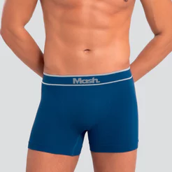 Kit 2 Cueca Boxer Mash Microfibra Kit Cueca Box Sem Costura Cueca Masculina Confortável Original