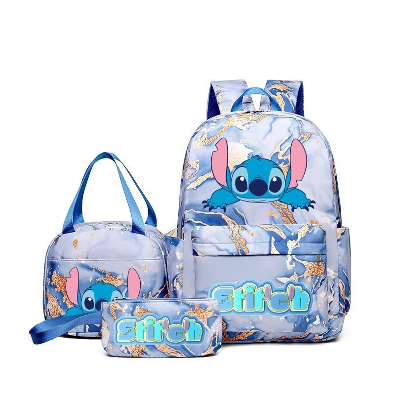 stitch Mochila Material Escolar Menino Menina Reforçado Masculino À Prova D'água