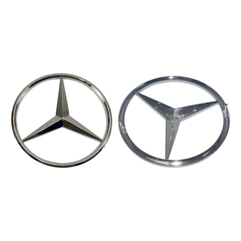 Estrela Grade Cromada Mercedes Benz L709 710 912 608 (406810