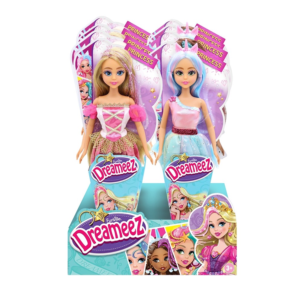 Boneca Princesa Dreameez Fashion Doll 29cm Multikids em Oferta na Shopee