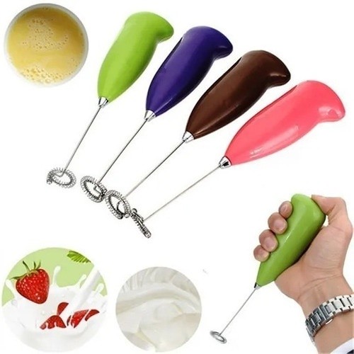 Mini Mixer Batedor Portátil Elétrico Para Bebidas Shake Café Leite Espuma Cores Sortidas USB 5V
