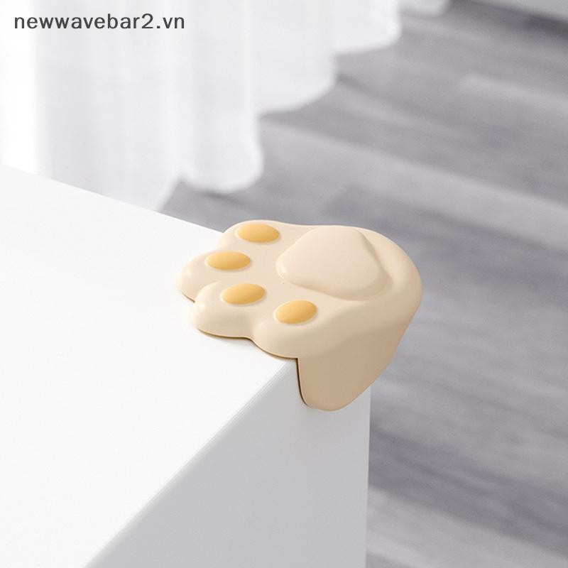 Newsandrainnew 2 Pçs/Lote Bonito Dos Desenhos Animados Móveis De Segurança Do Bebê Protetores De Canto Macio Criança Sil