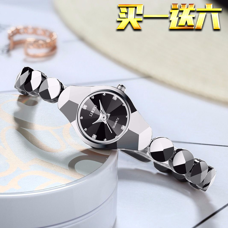 relogio feminino pequeno delicado relogio feminino luxo Relógio feminino estilo versão coreana moda pequeno relógio de q