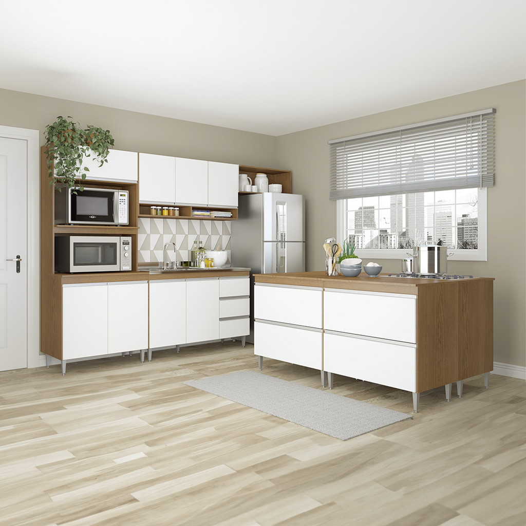 Armário Cozinha Grande Branco: Onde Comprar | BuscaProdutos