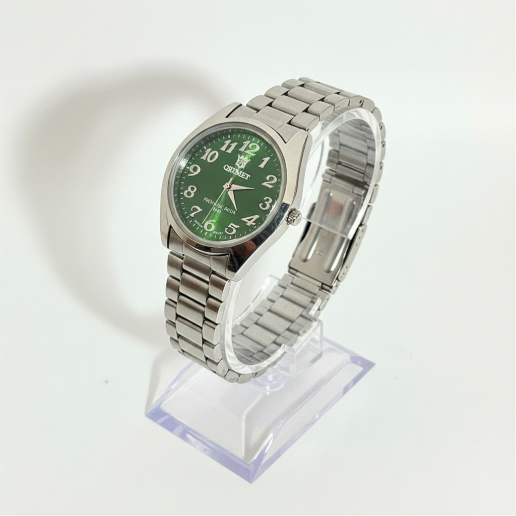 Relógios Orimet A Prova D'água Unissex Luxo De Aço Inoxidável Prata em Oferta na Shopee