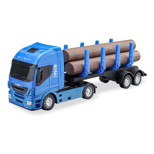 Carreta Florestal Infantil Hiway Caminhão Toras Radical