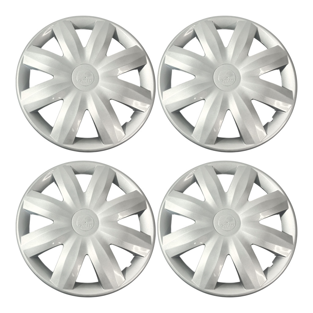 Kit 04 Calotas Aro 14 Renault Logan Clio Roda Ferro 2007 2008