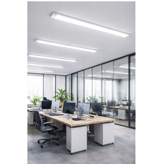 Kit 02 Luminária Linear LED Sobrepor 80w Branco Frio em Oferta na Shopee