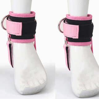 Correias De Tornozelo De Fitness Ajustáveis Acolchoadas Confortáveis Design De Anel D Adequado Para Exercícios De Isquio