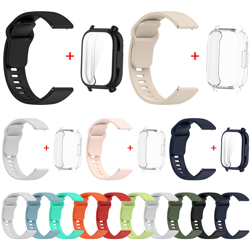 Pulseira Strap De Capa Capinha Case Tpu Pelicula Para Relógio Smartwatch Xiaomi Redmi Watch 5 Active/Redmi Watch 5 Lite