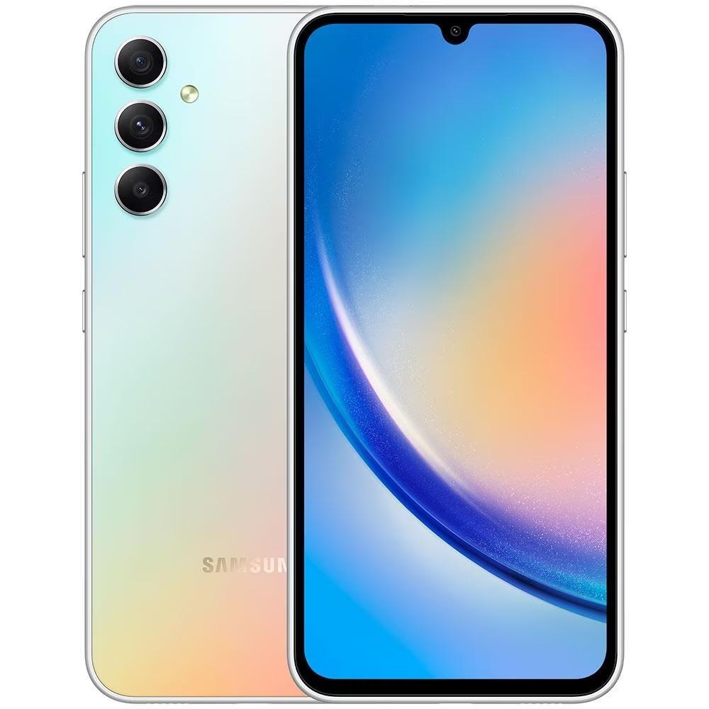 Usado: Galaxy A34 128GB Prata Excelente - Trocafy - Samsung