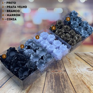 KIT 200 FORMINHAS DE DOCES FESTA 5 CORES PRETO + PRATA VELHO + BRANCO + MARROM + CINZA em Oferta na Shopee