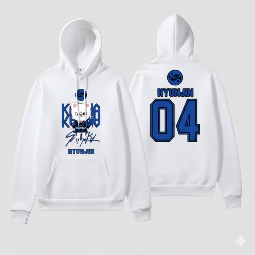 Blusão Pulovêr Moletom Blusa de Frio Canguru Manga Longa Unissex Stray Kids Karma Lançamento Outono Inverno Envio Rápido