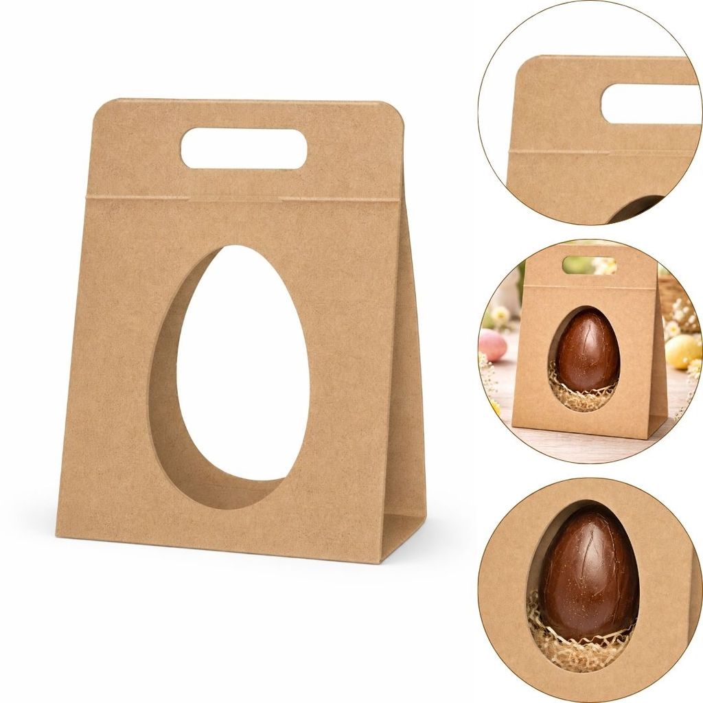 10 CAIXA LEMBRANCINHA P/ OVO PÁSCOA 150G KRAFT 7750-16 (KX) PÁSCOA 2026