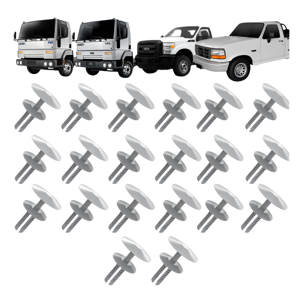 20x Grampo Presilha Forração Do Teto Ford Cargo 2010/11/12