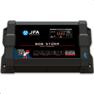Fonte Carregador De Bateria Automotiva JFA BOB Storm 200A Bivolt Auto em Oferta na Shopee
