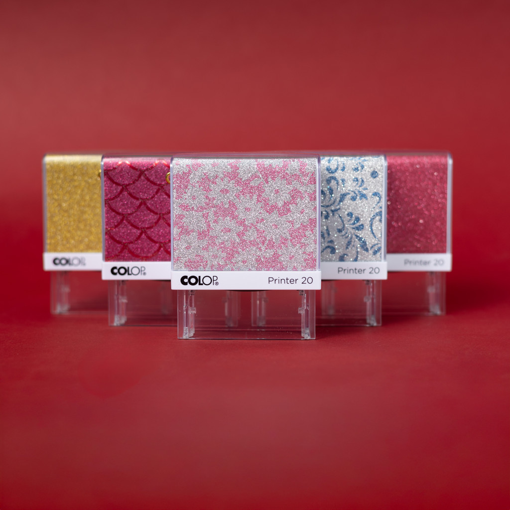 Carimbo Glitter - Printer 20 - Colop