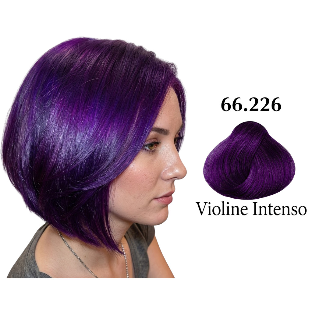 Tinta Roxa Vibrante - Intensidade Violine - Longa Duração - Transforme-se Já | Tom 66.226