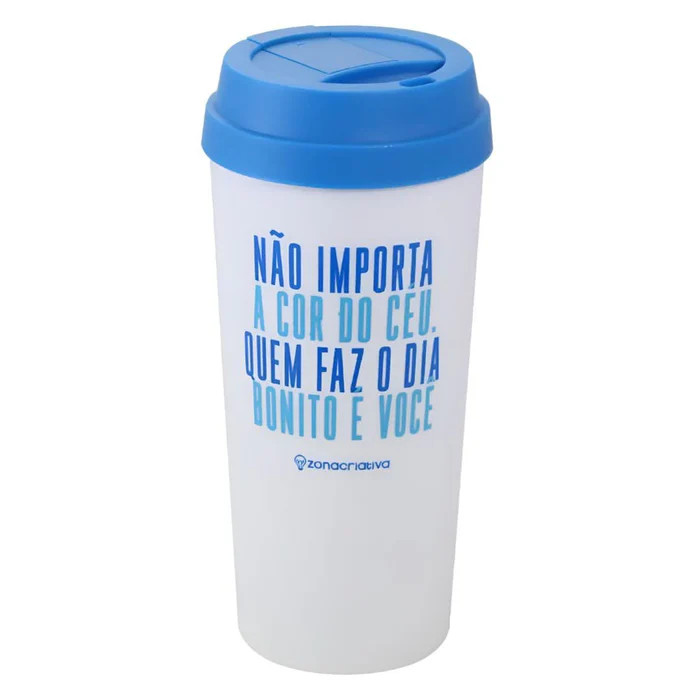 Copo Viagem 500ml Água Academia Ginástica Motivação Mulher Feminina Presente Dia Das Mulheres Namorada Esposa