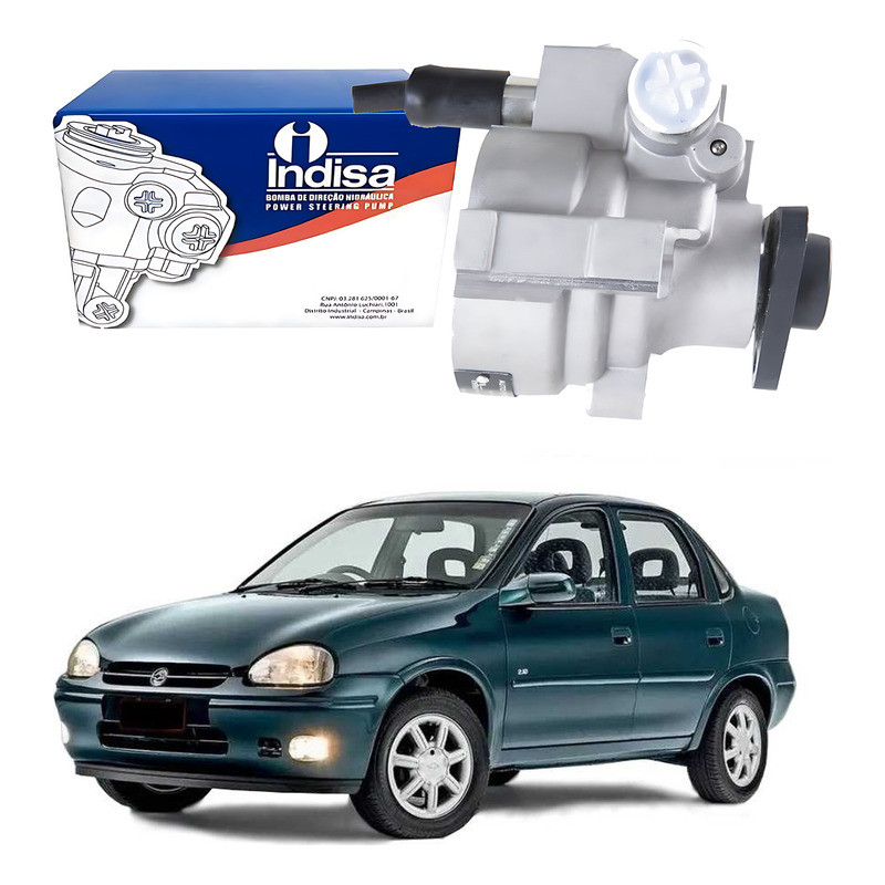 Bomba Direção Hidraulica Corsa Sedan 1.0 Sem Ar 1999 A 2002