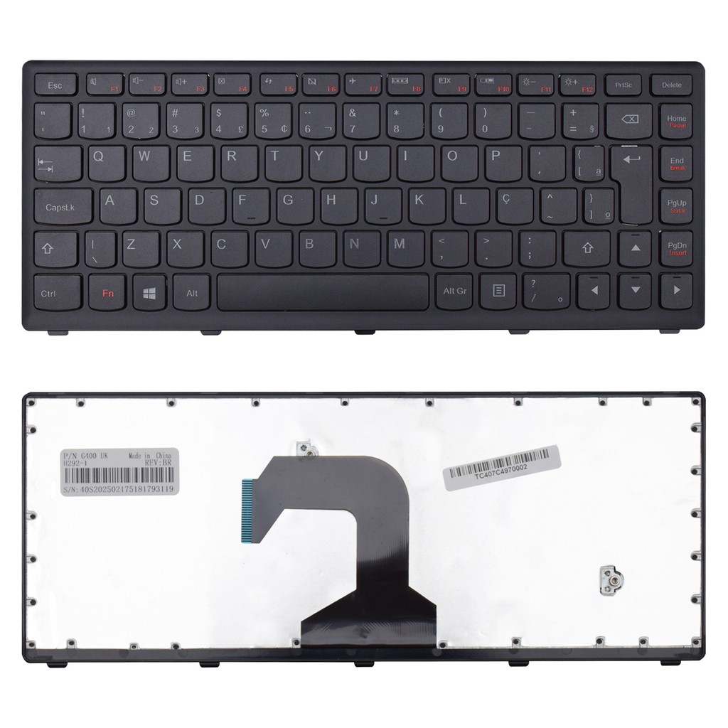 Teclado para Notebook Lenovo Ideapad S400S