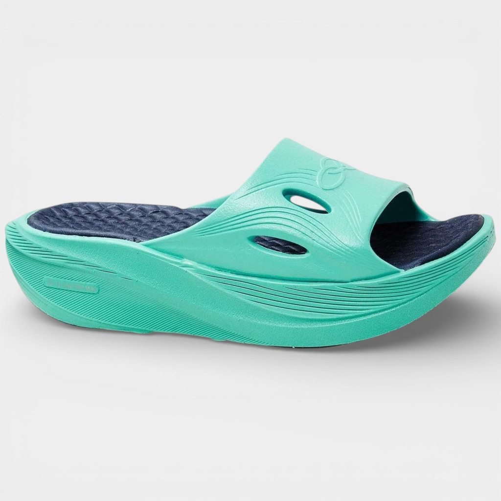 Chinelo Olympikus Pós Corre Masculino - Azul Turquesa em Oferta na Shopee