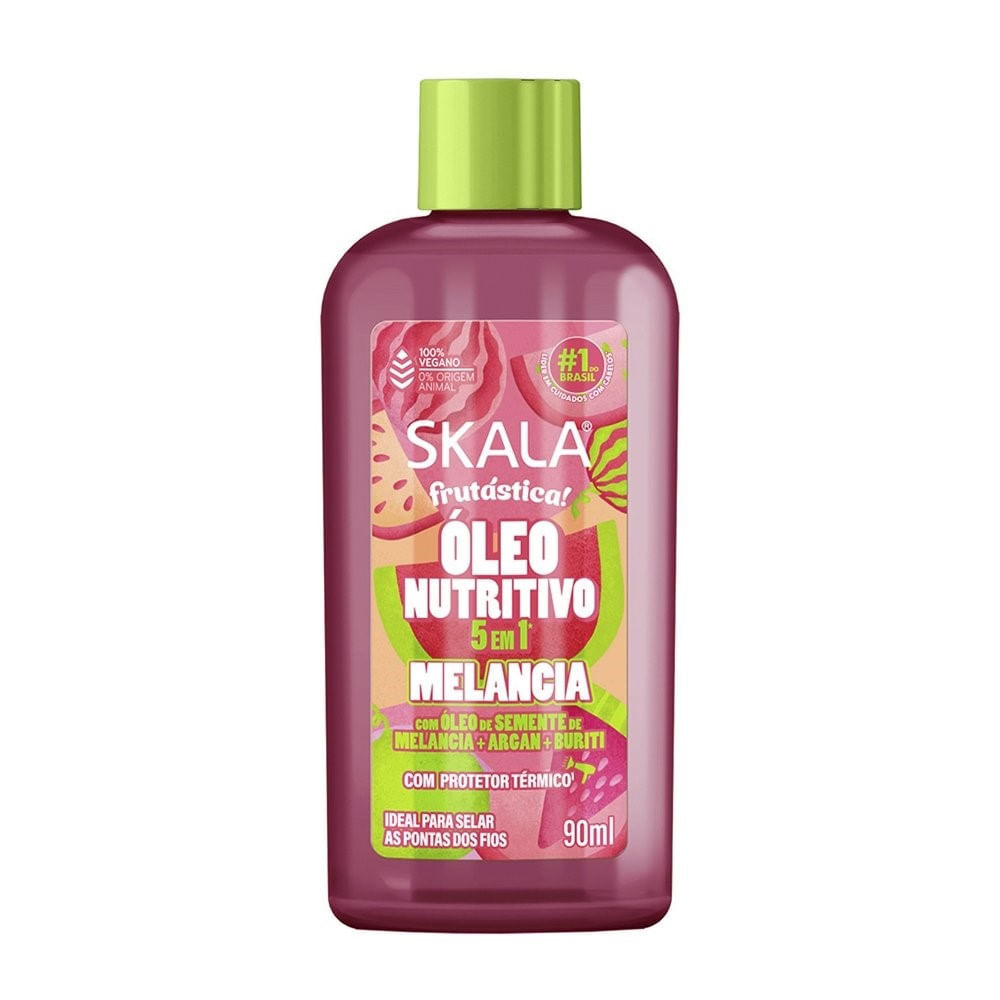 Óleo Capilar Skala Nutritivo 5 em 1 Melancia 90ml em Oferta na Shopee