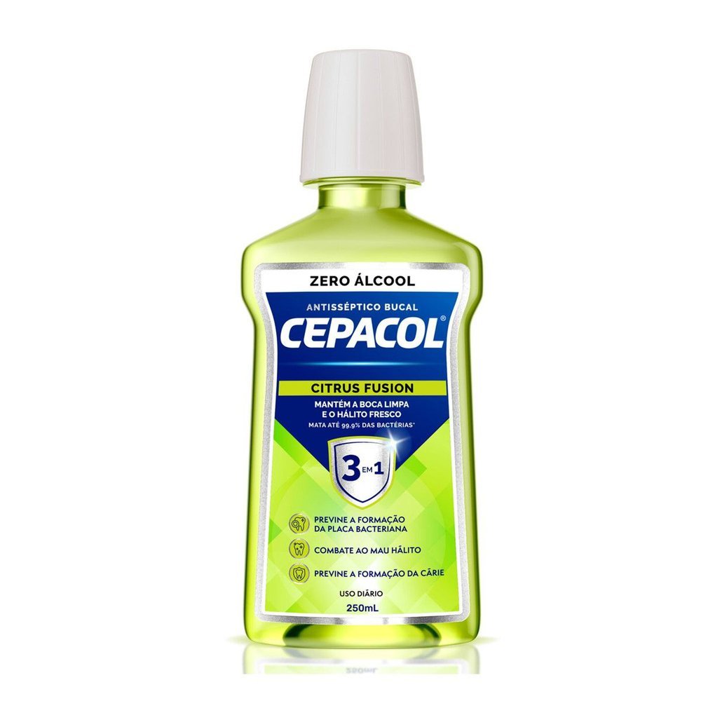Enxaguante Bucal Cepacol Citrus Fusion Sem Álcool 250ml