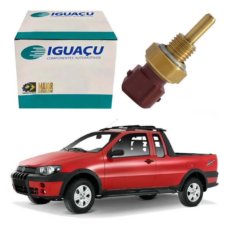 Sensor Temperatura Agua Strada Adv 1.8 8v Flex 2005 A 2010