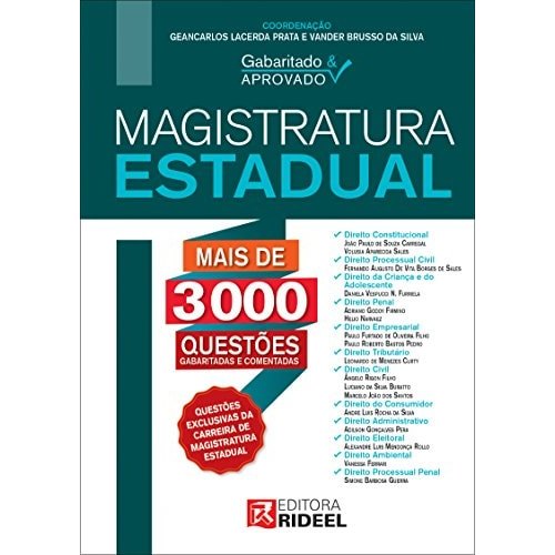 Gabaritado E Aprovado. Magistratura Estadual de Ceancarlos Lacerda Prata 7828457